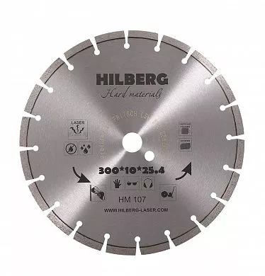 Алмазные диски Hilberg Hard Materials Лазер 300-800 Ø